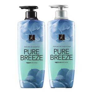 [엘라스틴] 퍼퓸 퓨어브리즈 샴푸컨디셔너 600ml 선택1