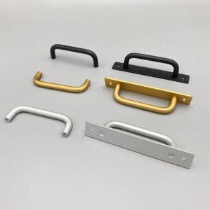 [하프클럽]알루미늄 판 손잡이 샤시문 슬라이딩 도어 A 대형 창호 샷시 베란다 신발장 문 붙박이장 싱크대 중문