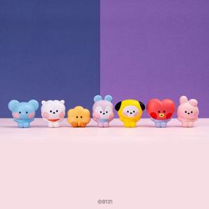 BT21 미니니 스퀴시 인형/스트레스해소,스퀴시,말랑이,굿즈