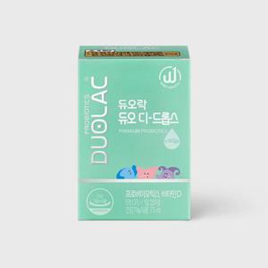 (딜크릿) [본사직영]듀오 디 드롭스7.5ml (45일분) 1개 / 아기 액상 유산균 + 비타민D