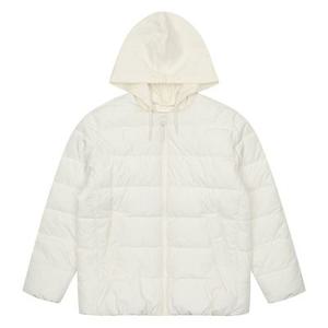 소이 주니어 겨울옷 여자 아이보리 경량점퍼 여아 초등학생 고학년 심플 패딩 24W0152
