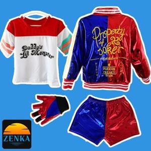 젠카 할리퀸 코스튬 졸업사진 코스프레 의상 성인 여자 컨셉 분장 할로윈 데이 복장 대여X