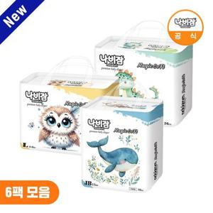 나비잠 기저귀 매직소프트 팬티 6팩