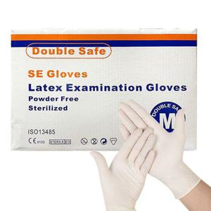 더블세이프 진료용 멸균라텍스장갑 M 50조 가주글러브