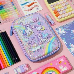 빅키드 강남필통 하드탑 파우치 12색 색연필 세트 초등학생 어린이 필통