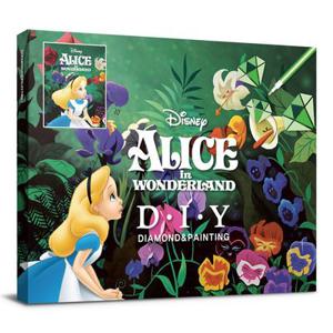 디즈니 이상한 나라의 앨리스 보석십자수 캔버스 40x50cm DBS020