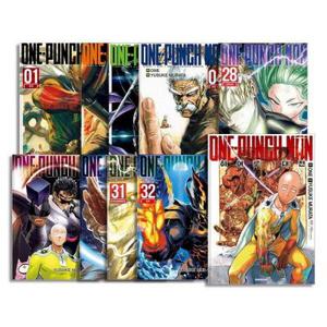 [제이북스] 원펀맨 (One Punch Man) 1-32 권   히어로대전 세트 만화 책 (전33권)