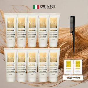 [조윤주 패키지] 유피토스 트리트먼트 220ml*10+10ml*2+꼬리빗