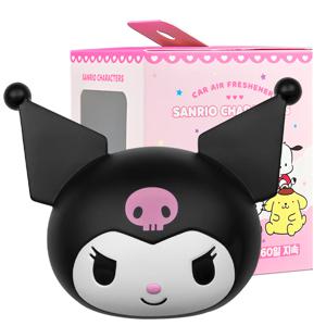 산리오 쿠로미 빅페이스 차량/실내 겸용 리필형 방향제 12가지 향기