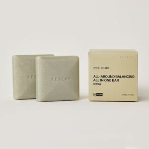 선인장 구스베리 비건 약산성 피부보습 올인원바 100g+100g 2개입