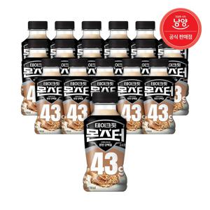 근육이 마시는 단백질 음료 43g 테이크핏 몬스터 고소한맛 350ml X 18입