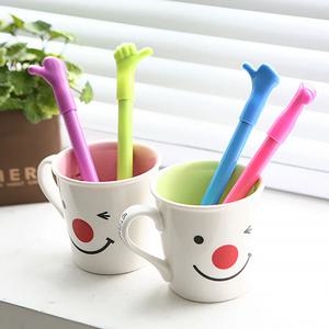 넘버원 핸디볼펜 손가락 모양 볼펜 캐릭터볼펜 귀여운볼펜 예쁜볼펜 특이한볼펜