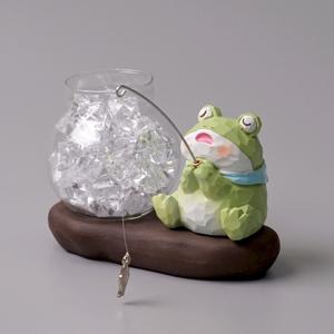 낚시하는 피규어 수경재배 키트 인테리어 수경화분 집들이 귀여운 선물 꾸미기 미니