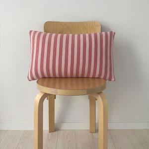 Stripe Knit Cushion / Rose Pink 쿠션 커버