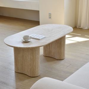 투르 타원형 높은 거실테이블 소파 탁자 1200