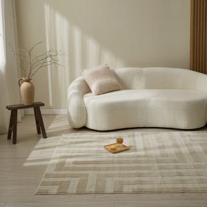 노벨라 모노라인 논슬립 거실 러그 카페트 3size