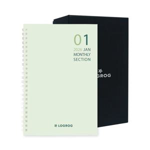 26년 오리지날 1D2P 리필속지 1월 CL TW LOGROG