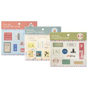 트래블 우표 스탬프 여행 자석 마그넷 냉장고자석 벽꾸미기 보드자석 포토자석 현관문자석