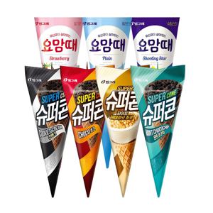 요맘때 콘+슈퍼콘 골라담기 6+6 / 12+12