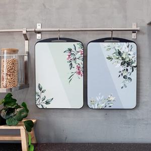 [리퍼]플라워 항균 TPU 양면 아트도마 (M/L size)