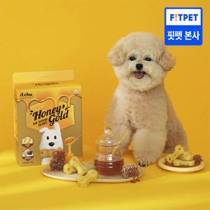 잇츄 오리지널 허니골드 S 34개입 강아지 대용량 간식 치석제거 덴탈껌