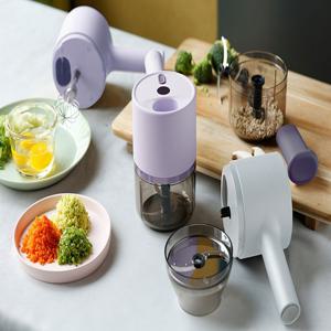 2세대 스마트 초퍼 & 슬라이서 전동 미니 야채 만능 다지기 소형 블랜더 무선 다지기