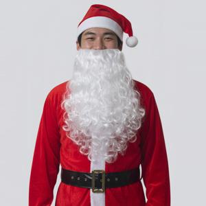 화이트 턱수염 산타코스튬 액세서리 파티 이벤트