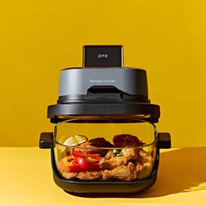 글라스 내열 유리 에어프라이어 에어프랩 4L+1.5L