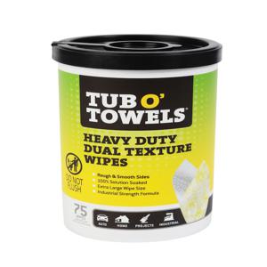 공식수입판매원, 터브 오 강력(양면질감) 크리닝 티슈 타올 75매,각종찌든때,물때제거