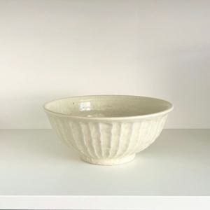일본 크림 아이보리 면기 덮밥 그릇 대접(Ivory Bowl)