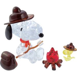 43피스 크리스탈퍼즐 - 스누피 캠핑