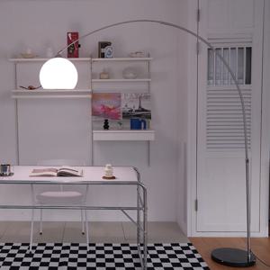 길이조절가능 슈비츠 활장 아크릴 스틸 장스탠드 조명