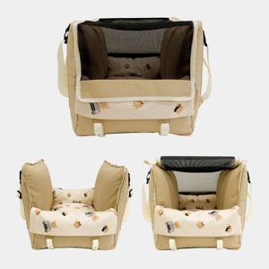 강아지카시트 360도 블록킹 뚜껑카시트 앞뒤좌석 MEDIUM