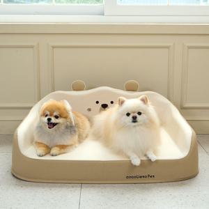 강아지 방수 침대 곰베어 펫소파 국내생산 펫테리어 논슬립 애견 펫침대