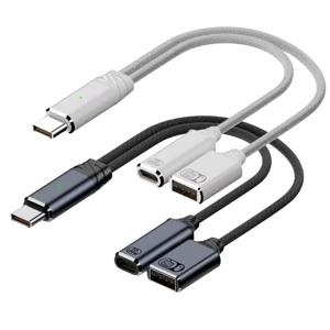 루트O C타입 노트북 휴대폰 충전+OTG USB 변환 젠더 케이블 100RUT-CCO