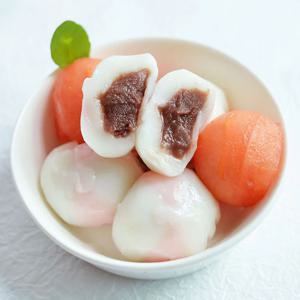 우리쌀 한입 미니앙꼬절편 굳지않는 바람떡 750g