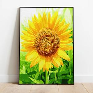 명화그리기 축복의 해바라기 캔버스페인팅 DIY 유화그림 직장인취미