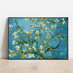 명화그리기 고흐 아몬드나무 캔버스페인팅 DIY 유화그림 직장인취미