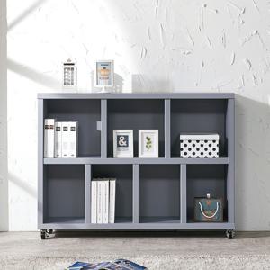 이블린 이동식 2단 낮은 책장 책꽂이 북트롤리 1200