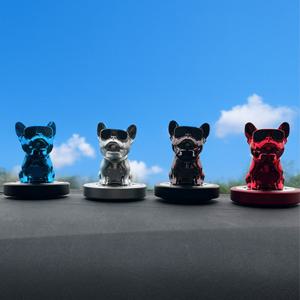 차량용 불독 대시보드 방향제 DOGE