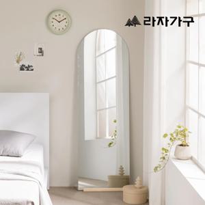 오르 비산방지 이동식 대형 스탠드 아치형 노프레임 전신거울 500