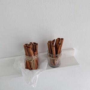 계피 시나몬 스틱 캔들 장식용 유리용기 포함 통계피 70g