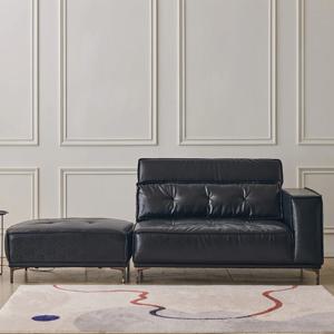 신제품/ 브루클린 가죽 소파 2인 좌형+스툴