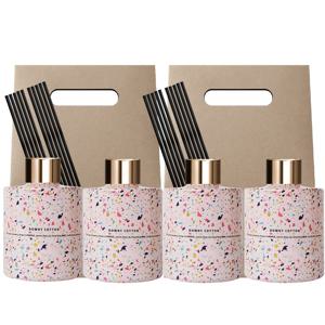 2+2 플렌느 명품 향수 니치향 방향제 마블 디퓨저 200ml 4개입