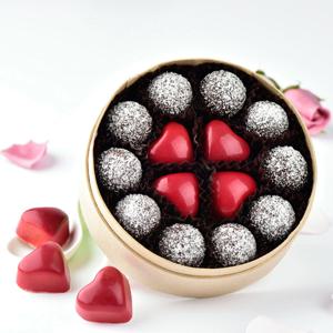 눈송이  트러플  수제 초콜릿 발렌타인데이 고급 초콜렛 선물 세트
