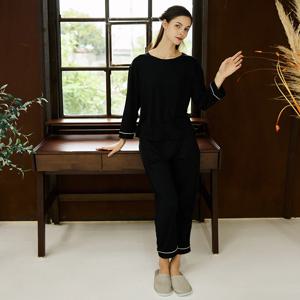여성 피치기모 헤이븐 파자마 상하 세트 홈웨어 이지웨어 2size 3colors