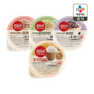 햇반 윤기가득 쌀밥 210g*21개+잡곡밥 210g*3개 외 햇반/잡곡