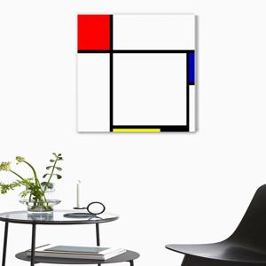 2315피에트 몬드리안-콤포지션 /노프레임 아크릴 캔버스 판넬그림액자 순수추상 케이아트