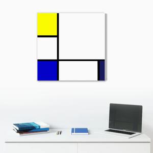2317피에트 몬드리안-콤포지션7I /노프레임 아크릴 캔버스 판넬그림액자 순수추상 케이아트