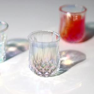 1+1 미스틱 오로라 홀로그램 글라스 튤립 소주잔 (50ml)